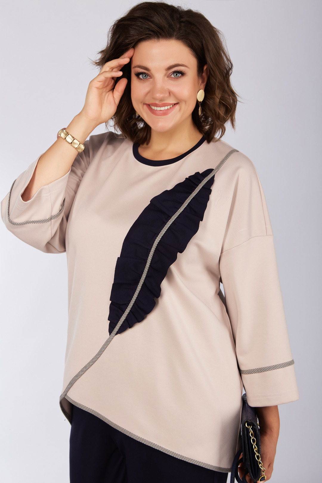 Костюм LadySecret 2914 синий+ пудра - фото 2